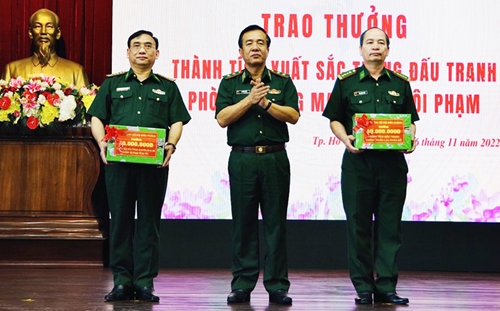 Bộ đội Biên phòng: Khen thưởng các đơn vị lập thành tích chống tội phạm